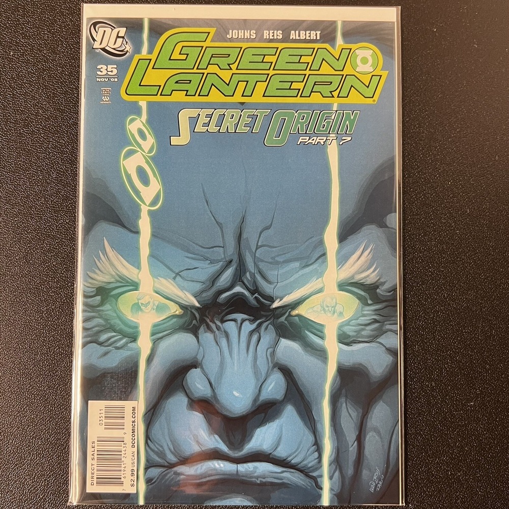 Green Lantern‎ 35  Volume 4  DC Comics 2008 Secret Origins